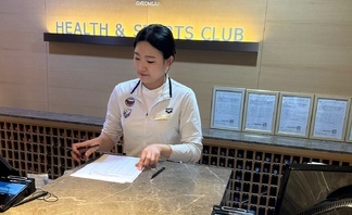 2023학년도 졸업생 힐튼호텔 근무 중