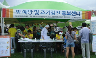 2010 포항 불빛 축제‘암 예방 및 조기검진 홍보캠페인’